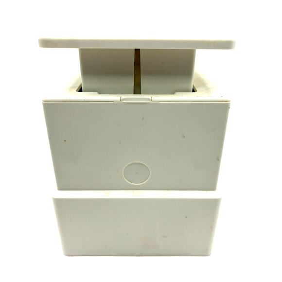 Vintage SSH 10 LB Analog Spring Kitchen Scale Off White/Blue Plastic Countertop - Picture 3 of 5